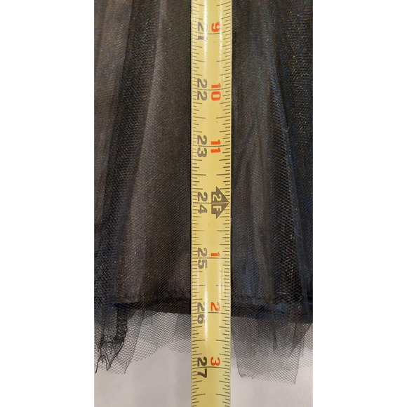 Masquerade Red/Black‎ Strapless Corset Dress Size 5/6 Party Prom Evening Tulle - Picture 9 of 10